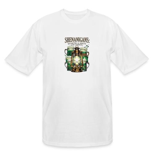 Worth a Shot Lantern Toast Graphic Tee - Men's Tall T-Shirt