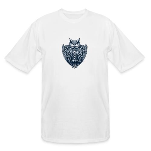 Night Watch Owl T Shirt, Sarcastic Dad Gift - Men's Tall T-Shirt