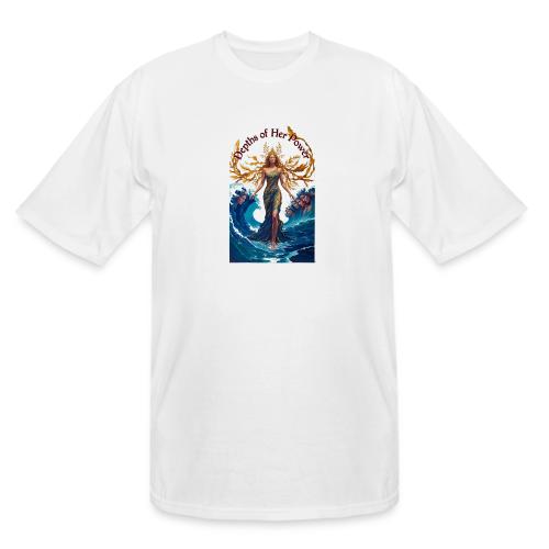 Women’s Day Tidal Sovereign T Shirt, Gift for Wife - Men's Tall T-Shirt