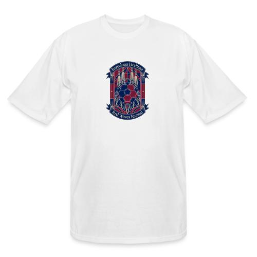 Barcelona Red Heritage T Shirt, Barsa fan Gift - Men's Tall T-Shirt