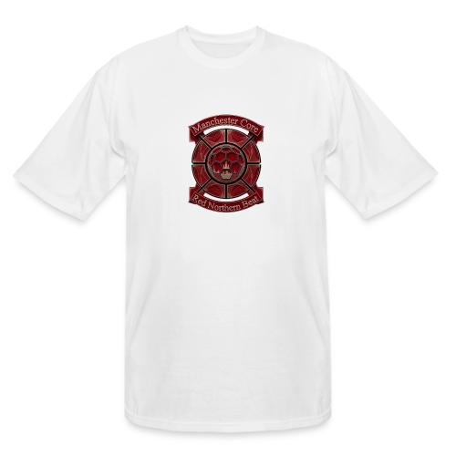 Manchester Is Red T Shirt, Soccer City Pride Gift - Men's Tall T-Shirt