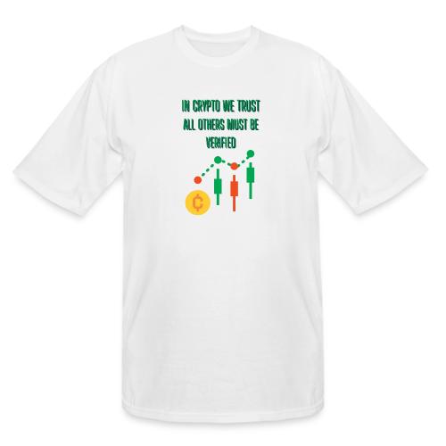 Sarcastic Bitcoin Investor T-shirt - Men's Tall T-Shirt