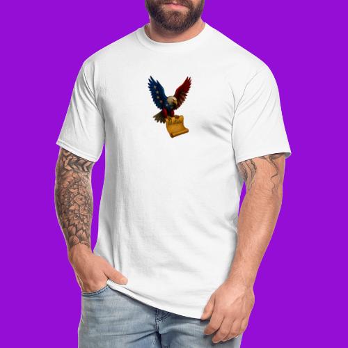 Bill of Rights Bald Eagle - Men's Tall T-Shirt