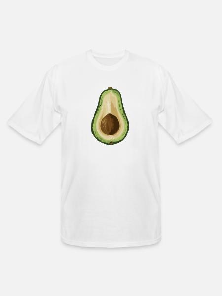 Ripe Avocado - Men's Tall T-Shirt - white