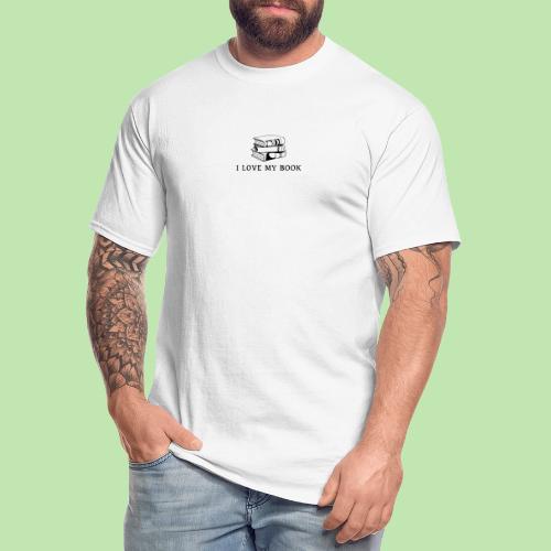 I love my book t-shirt - Men's Tall T-Shirt
