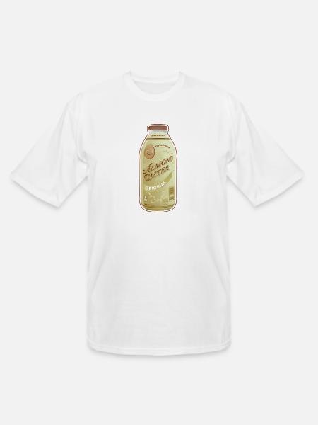 Backrooms Almond Water Original Label - Men's Tall T-Shirt - white