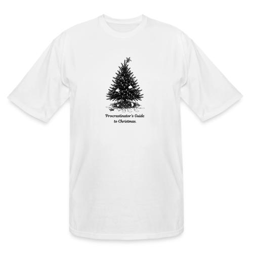 Procrastinator's Guide Christmas T-Shirt - Men's Tall T-Shirt
