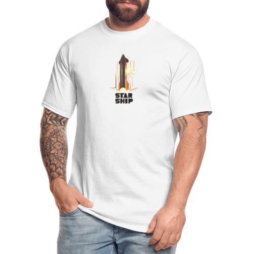 Star Ship Mars - Light - Men's Tall T-Shirt