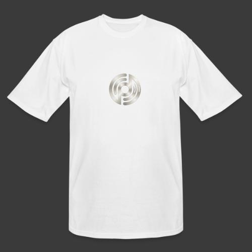 Open Musicians Collective Chrome Logo - Men's Tall T-Shirt