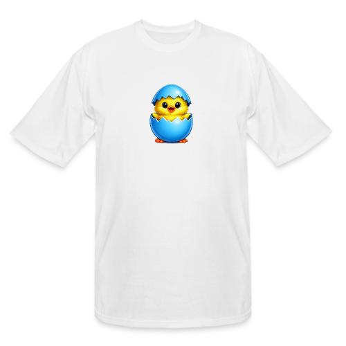 Easter Chick Blue - Men's Tall T-Shirt