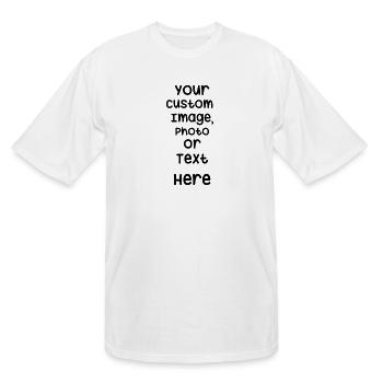 Image - Men's Tall T-Shirt - white - Front - Brady (186cm)
