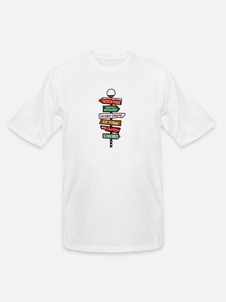 Signs of Imagination Collection. - Men's Tall T-Shirt - white