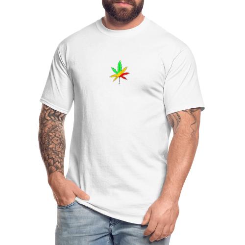 Rasta leaf - Men's Tall T-Shirt