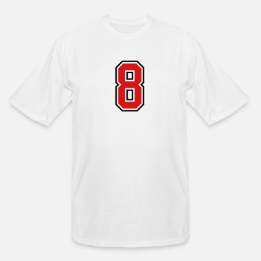 3955797 15268496 sports jersey number 8' Men's T-Shirt | Spreadshirt