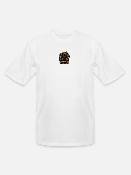 Grind Mode Warrior Hustle - Men's Tall T-Shirt - white