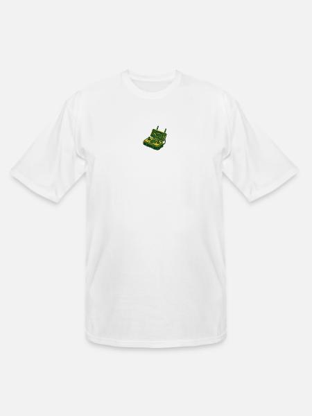 Drone Remote Controller Logo - Men's Tall T-Shirt - white