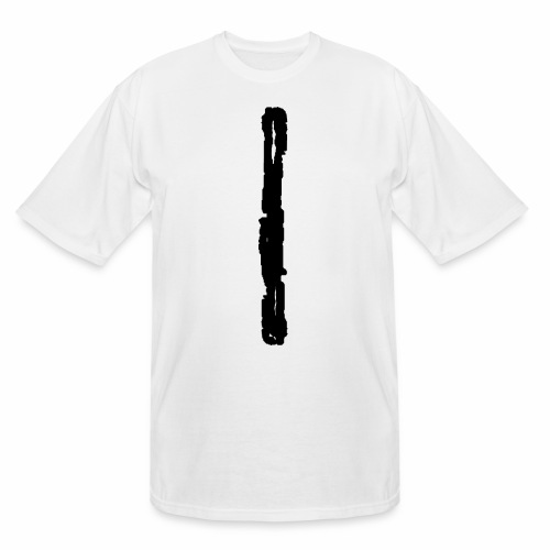 Elder Futhark Rune Isa - Letter I - Men's Tall T-Shirt