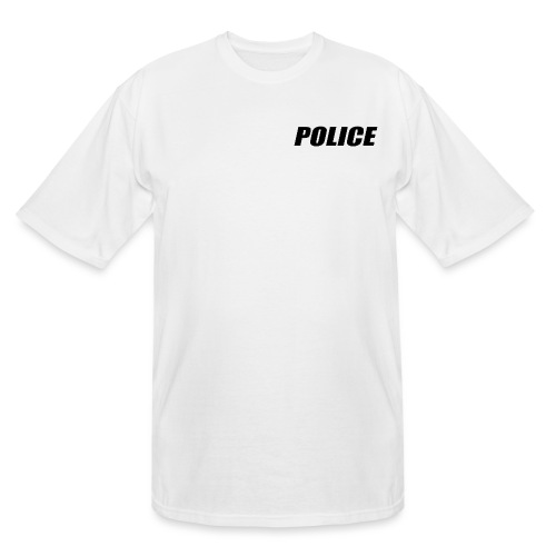 Police Black - Men's Tall T-Shirt
