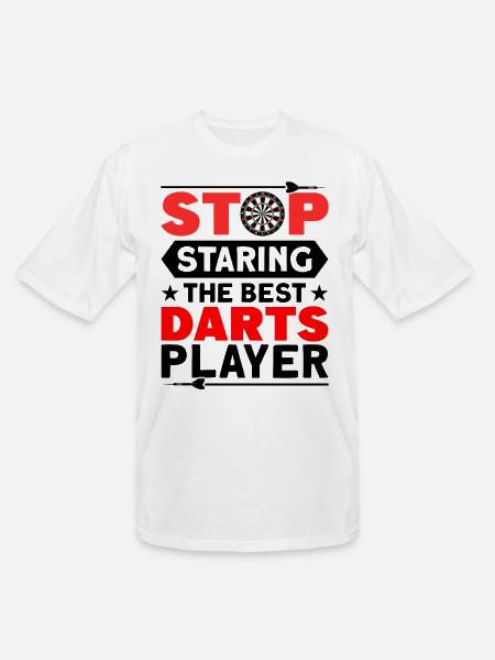 Darts Dart Player - Men's Tall T-Shirt - white