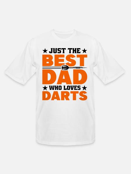 Darts Dart Player - Men's Tall T-Shirt - white