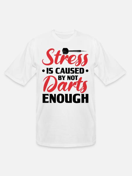 Darts Dart Player - Men's Tall T-Shirt - white