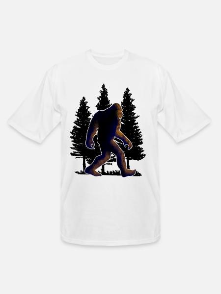 Big foot, Bigfoot - Men's Tall T-Shirt - white