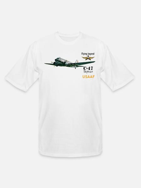 C-47 - Men's Tall T-Shirt - white