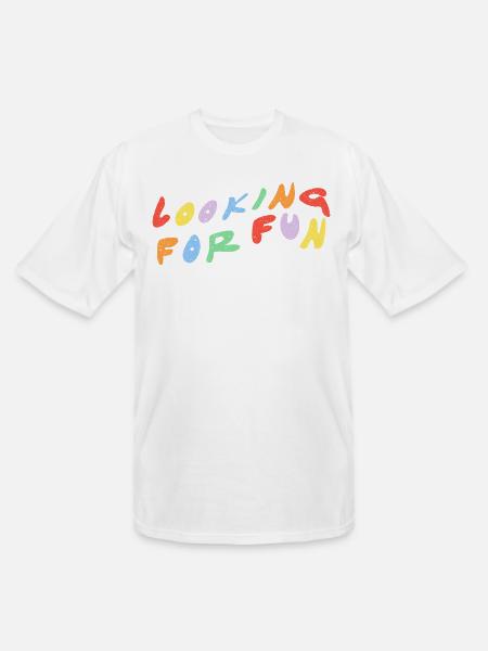 Looking for Fun - Men's Tall T-Shirt - white