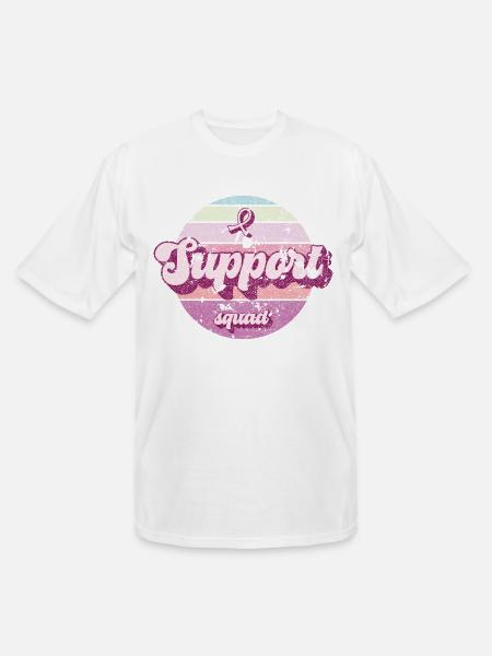 Support squad. - Men's Tall T-Shirt - white
