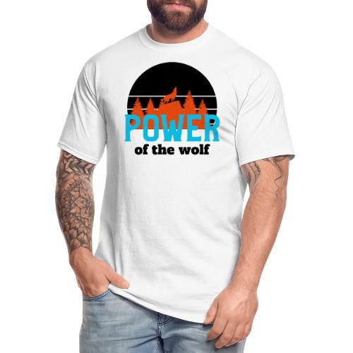 Power Of The Wolf - Men's Tall T-Shirt