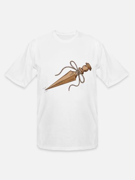 dagger stake - Men's Tall T-Shirt - white