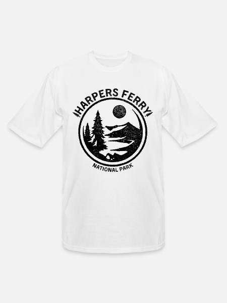 Harers Ferry National Park - Men's Tall T-Shirt - white