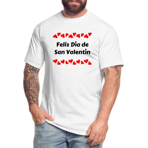 February Celebrating Valentine's Day, February 14 - Men's Tall T-Shirt