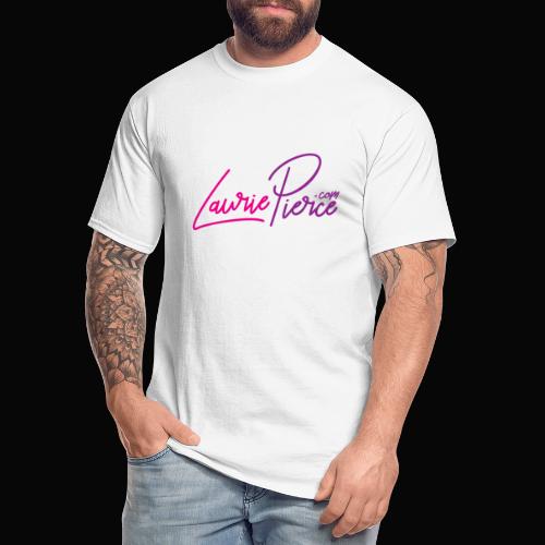 LauriePierce.com Logo - Men's Tall T-Shirt