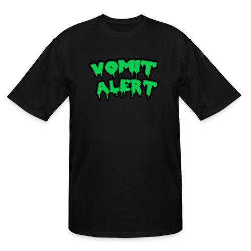 vomit alert design - Men's Tall T-Shirt