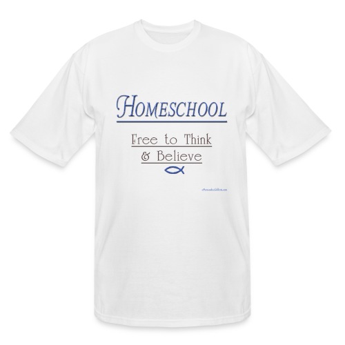 Homeschool Freedom - Men's Tall T-Shirt