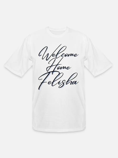 WelcomeHomeFelishaBlue - Men's Tall T-Shirt - white
