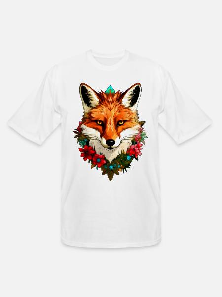 Foxes Style - Men's Tall T-Shirt - white