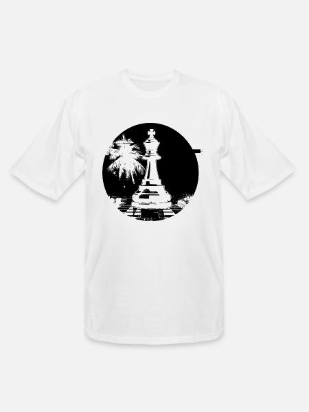 Chess Piece - Men's Tall T-Shirt - white