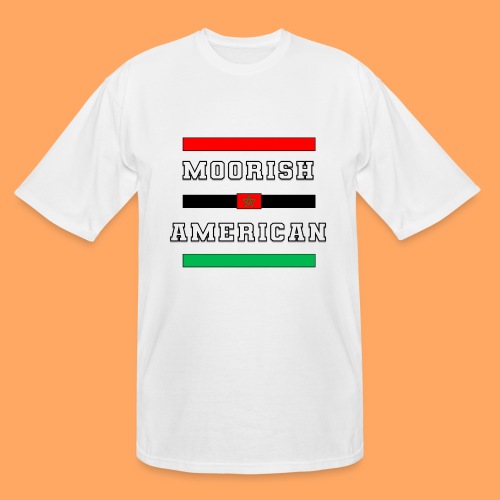 Moorish American Bars - Men's Tall T-Shirt