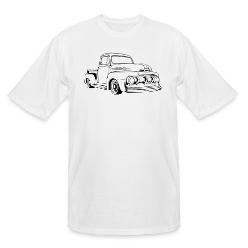 1951 F100 Classic Pickup Truck Men's T-Shirt - Men's Tall T-Shirt