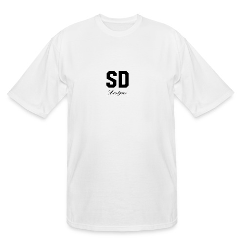 SD Designs blue, white, red/black merch - Men's Tall T-Shirt