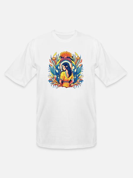 Sunrise Serenity - Men's Tall T-Shirt - white