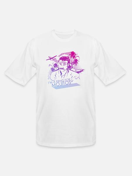 I'm a Fiend for Mojitos - Men's Tall T-Shirt - white