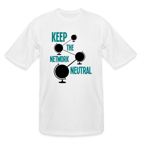 Keep the Network Neutral - Men's Tall T-Shirt