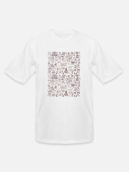 Christmas Collection - Men's Tall T-Shirt - white