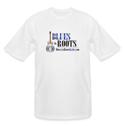 Blues & Roots Radio Logo - Men's Tall T-Shirt
