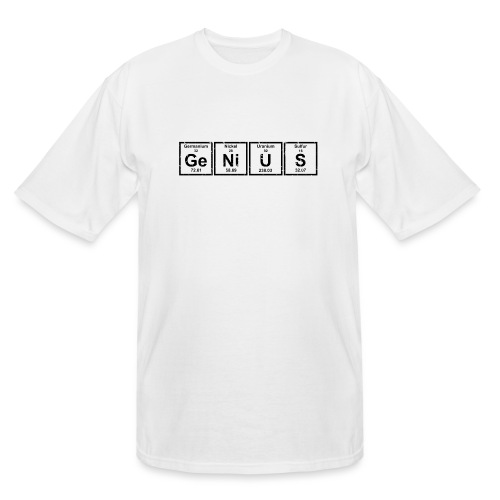 Genius (Periodic Elements) - Men's Tall T-Shirt
