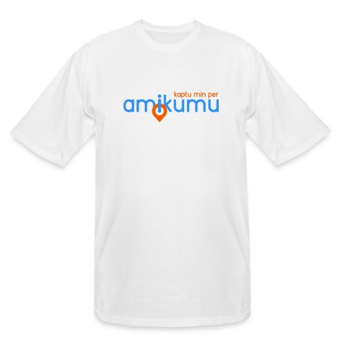 Kaptu min per Amikumu Blua - Men's Tall T-Shirt