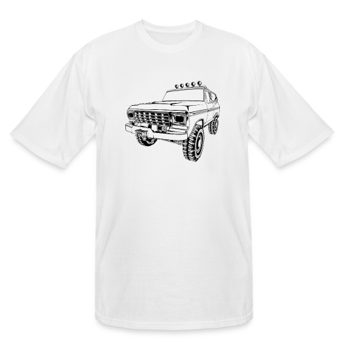 1970 Bronco Truck T-Shirt - Men's Tall T-Shirt